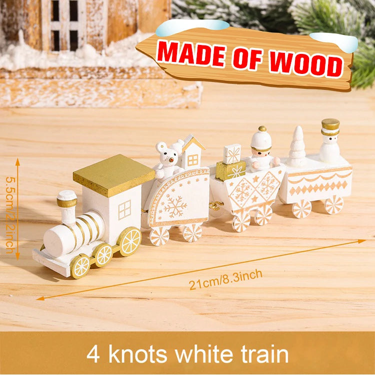 Kersttrein Decoratie – Merry Christmas Ornament voor Huis & Nieuwjaar 2026