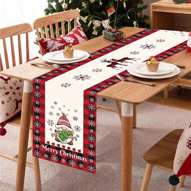 Kerst Tafelloper 2026 β Luxe Feestelijke Tafeldecoratie voor Kerst & Nieuwjaar
