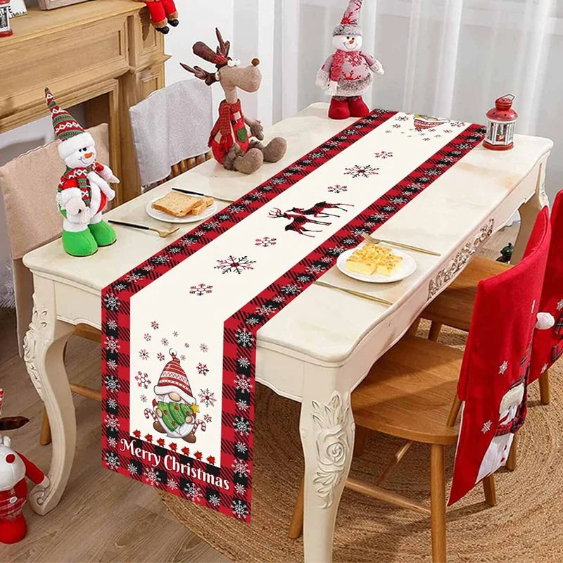 Kerst Tafelloper 2026 β Luxe Feestelijke Tafeldecoratie voor Kerst & Nieuwjaar