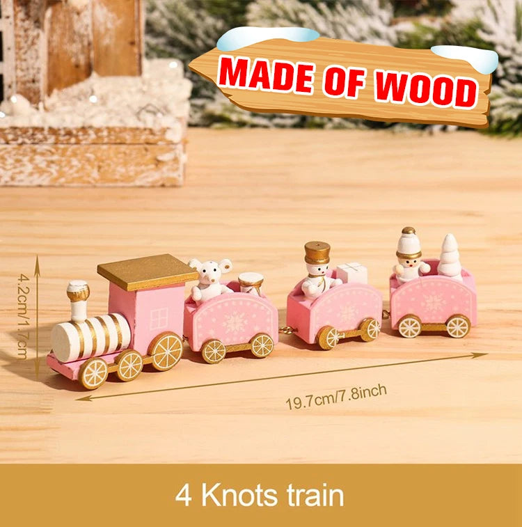 Kersttrein Decoratie – Merry Christmas Ornament voor Huis & Nieuwjaar 2026