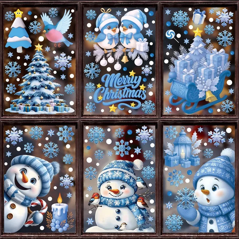 Kerst Raamstickers β Winter & Kerstman Decoratie voor Huis & Ramen 2026