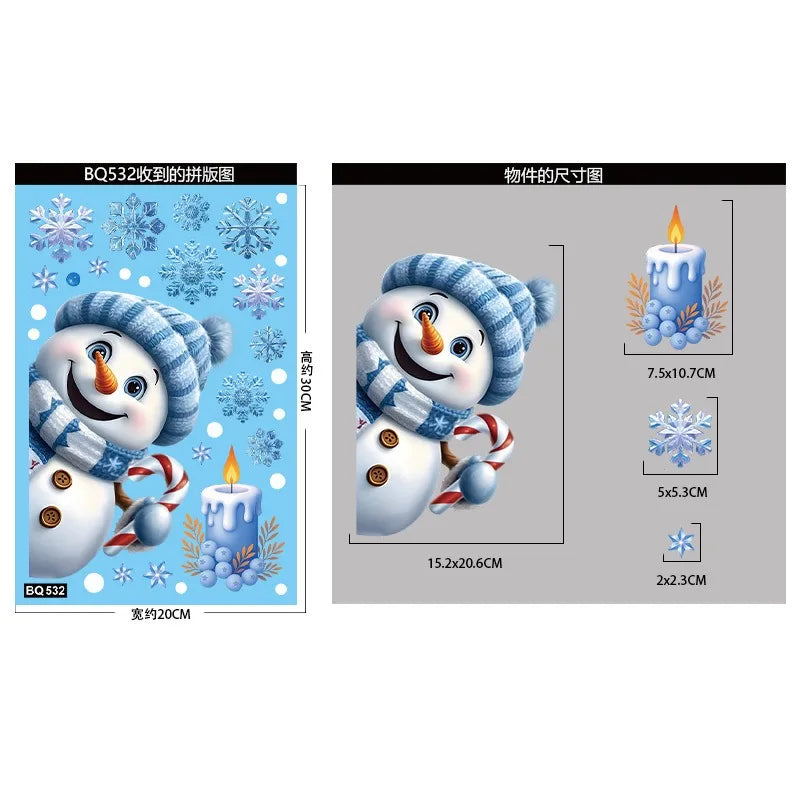 Kerst Raamstickers β Winter & Kerstman Decoratie voor Huis & Ramen 2026
