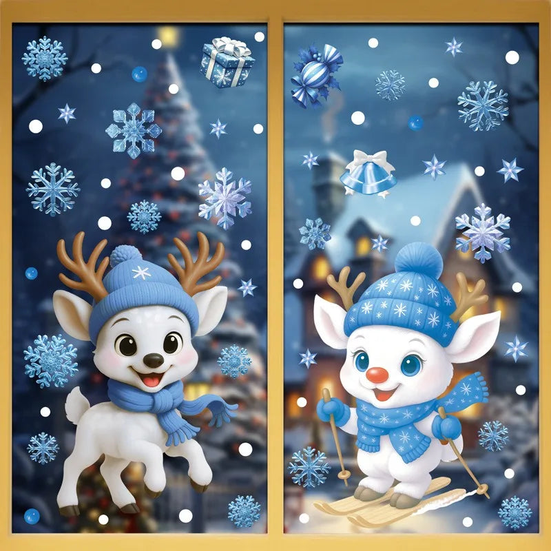 Kerst Raamstickers β Winter & Kerstman Decoratie voor Huis & Ramen 2026