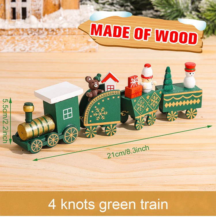Kersttrein Decoratie – Merry Christmas Ornament voor Huis & Nieuwjaar 2026