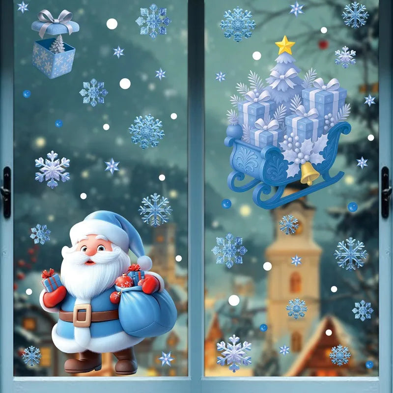 Kerst Raamstickers β Winter & Kerstman Decoratie voor Huis & Ramen 2026