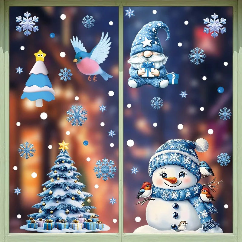 Kerst Raamstickers β Winter & Kerstman Decoratie voor Huis & Ramen 2026