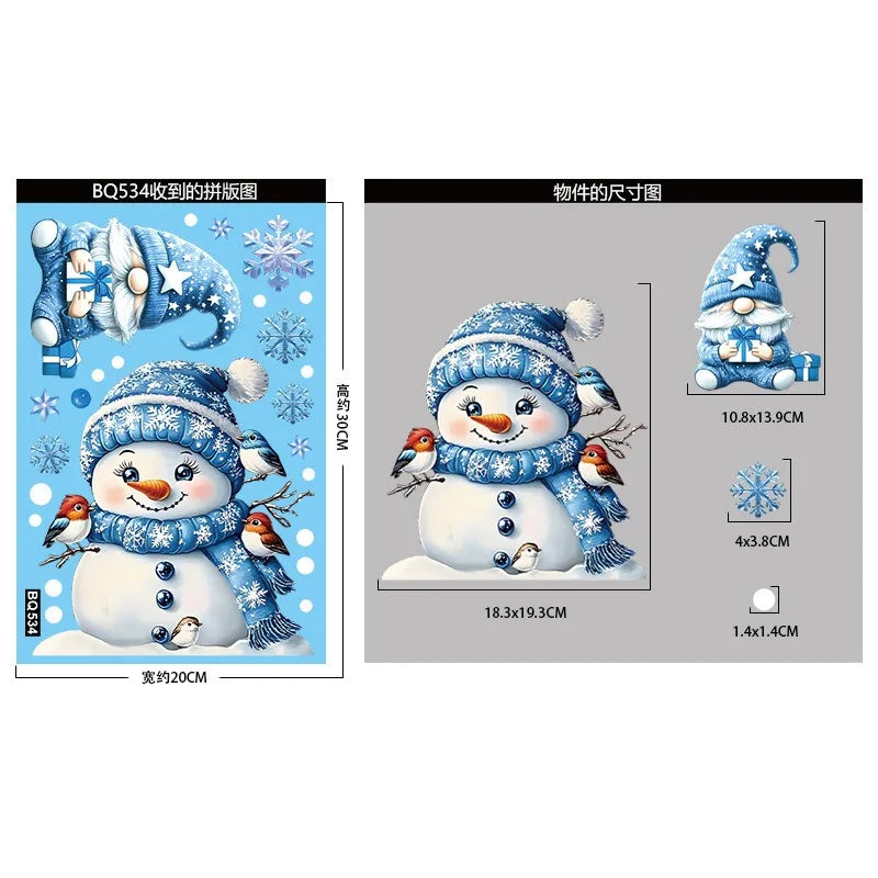 Kerst Raamstickers β Winter & Kerstman Decoratie voor Huis & Ramen 2026