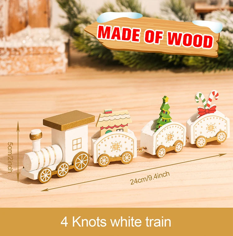 Kersttrein Decoratie – Merry Christmas Ornament voor Huis & Nieuwjaar 2026