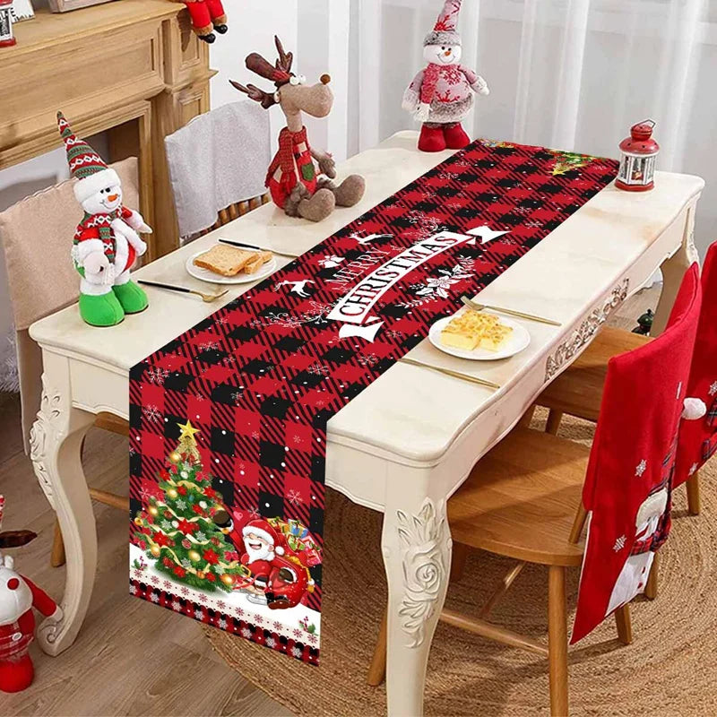 Kerst Tafelloper 2026 β Luxe Feestelijke Tafeldecoratie voor Kerst & Nieuwjaar