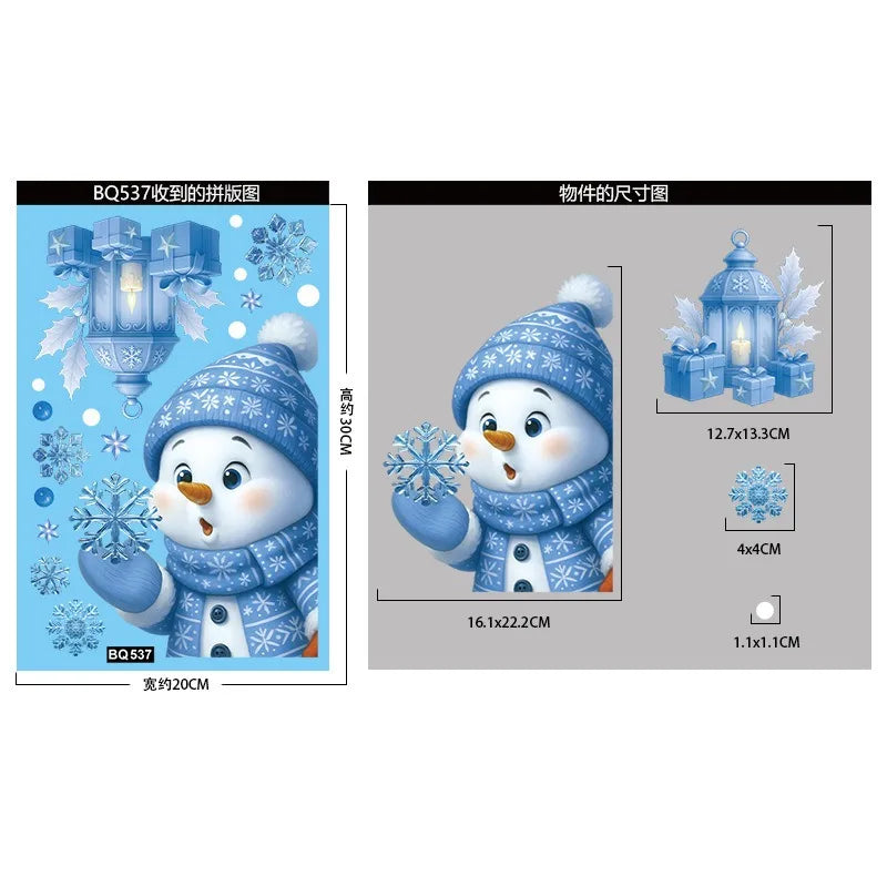 Kerst Raamstickers β Winter & Kerstman Decoratie voor Huis & Ramen 2026
