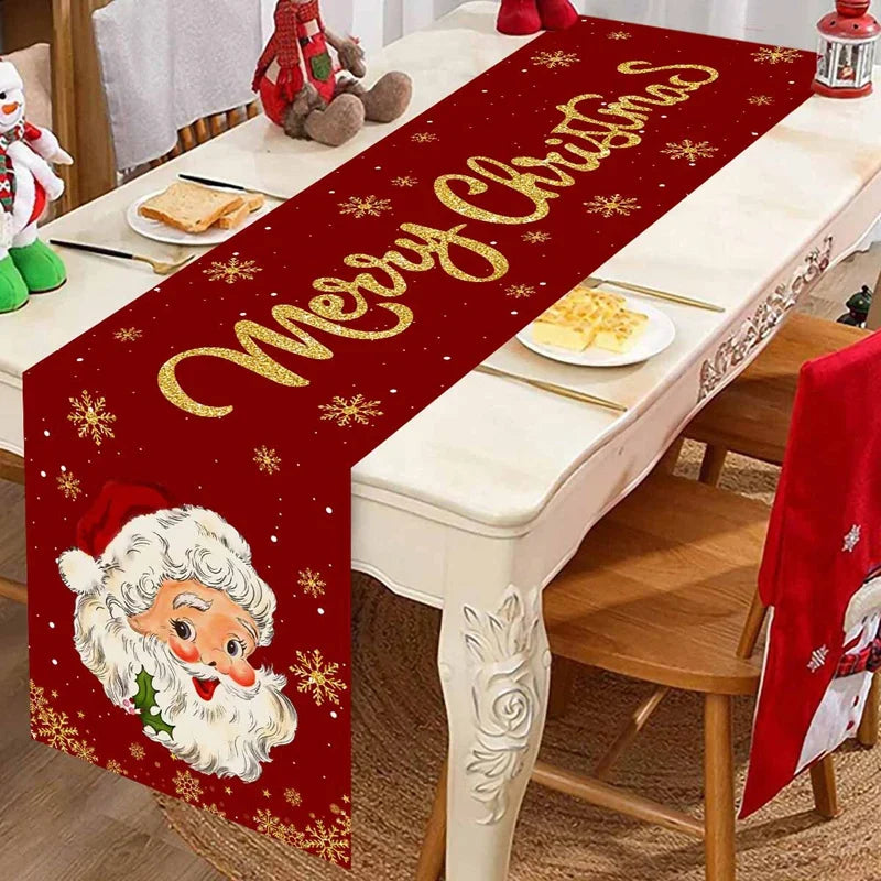 Kerst Tafelloper 2026 – Luxe Feestelijke Tafeldecoratie voor Kerst & Nieuwjaar
