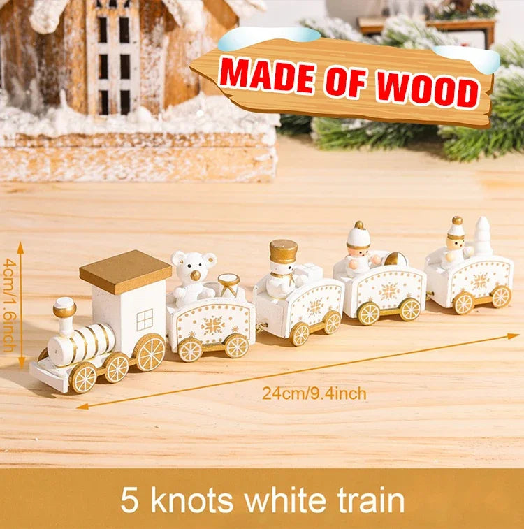 Kersttrein Decoratie – Merry Christmas Ornament voor Huis & Nieuwjaar 2026