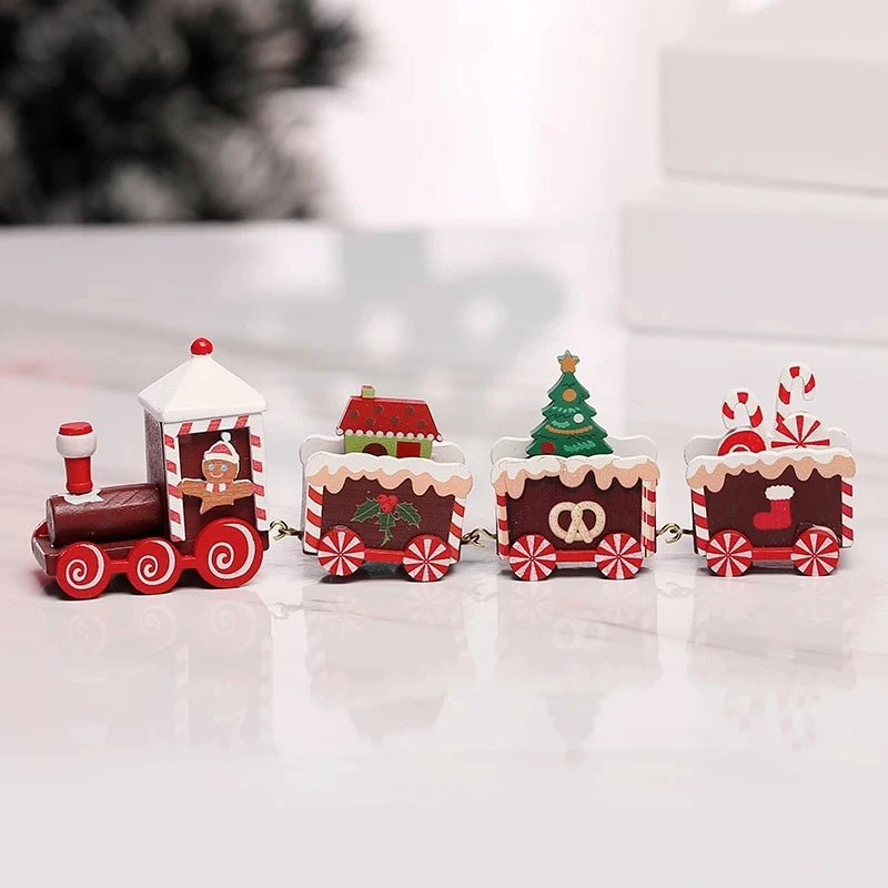 Kersttrein Decoratie – Merry Christmas Ornament voor Huis & Nieuwjaar 2026