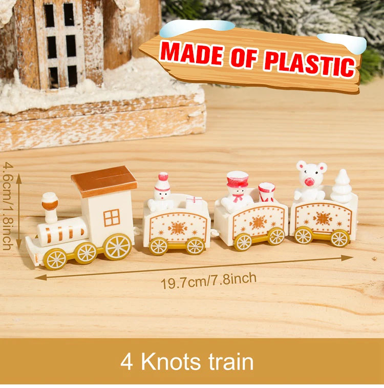 Kersttrein Decoratie – Merry Christmas Ornament voor Huis & Nieuwjaar 2026