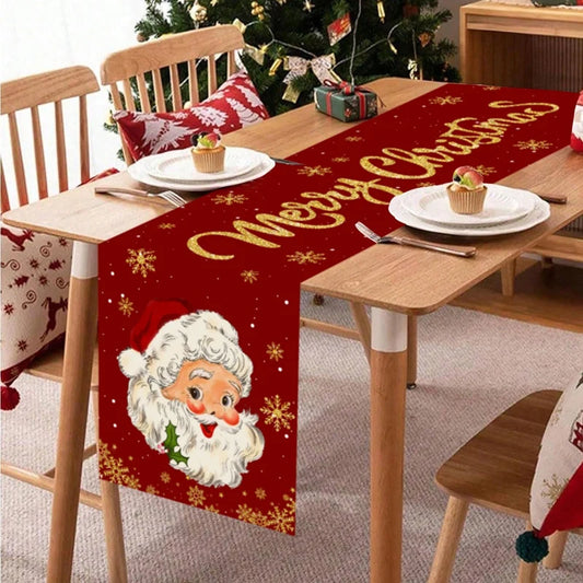 Kerst Tafelloper 2026 – Luxe Feestelijke Tafeldecoratie voor Kerst & Nieuwjaar