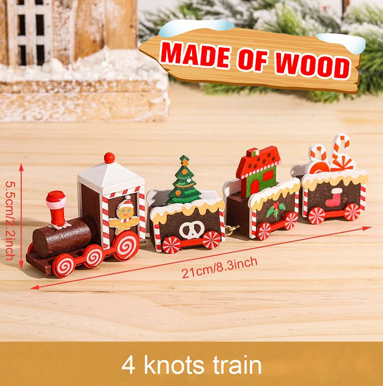 Kersttrein Decoratie – Merry Christmas Ornament voor Huis & Nieuwjaar 2026