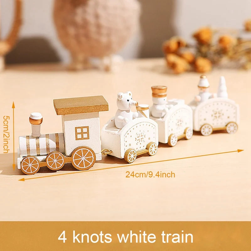 Kersttrein Decoratie – Merry Christmas Ornament voor Huis & Nieuwjaar 2026