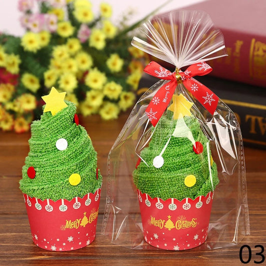 Kerst Handdoek – Kerstboom of Kerstman Vorm, Cartoon Design voor Kinderen 2026