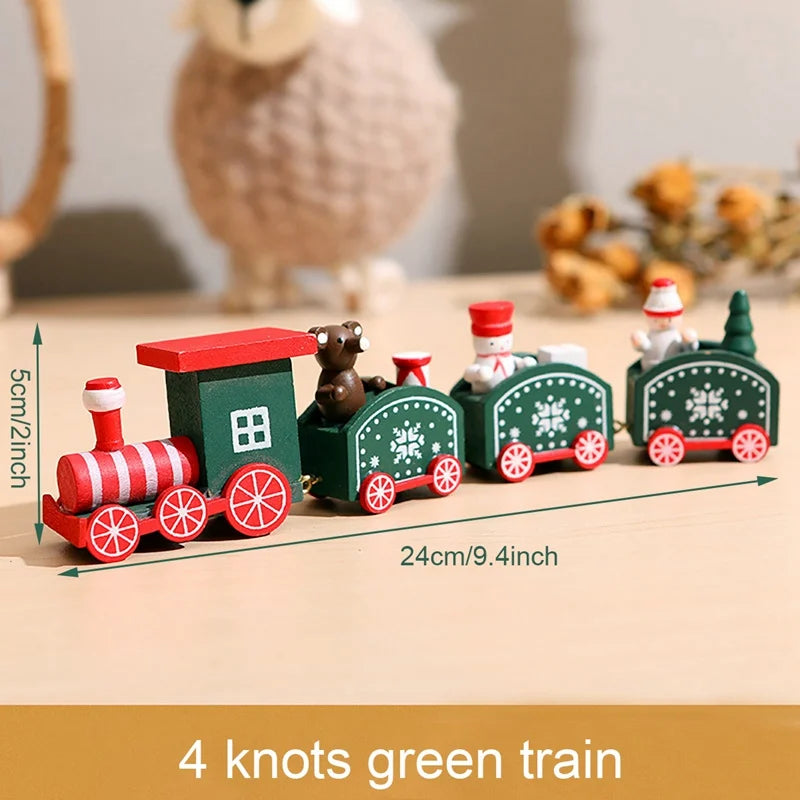 Kersttrein Decoratie – Merry Christmas Ornament voor Huis & Nieuwjaar 2026
