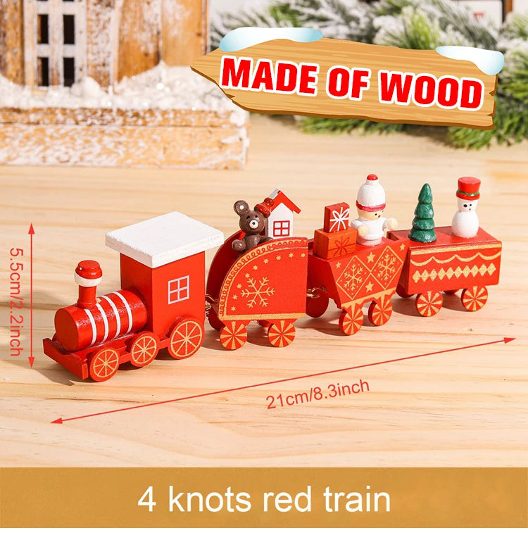 Kersttrein Decoratie – Merry Christmas Ornament voor Huis & Nieuwjaar 2026