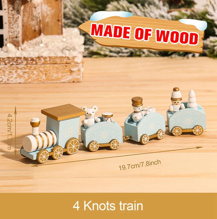 Kersttrein Decoratie – Merry Christmas Ornament voor Huis & Nieuwjaar 2026